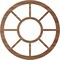 Ekena Millwork Grace Wood Fretwork Pierced Ceiling Medallion, Walnut, 24"OD x 8 3/4"ID x 1/4"T CMWP24X0250GRWA - alternate 2